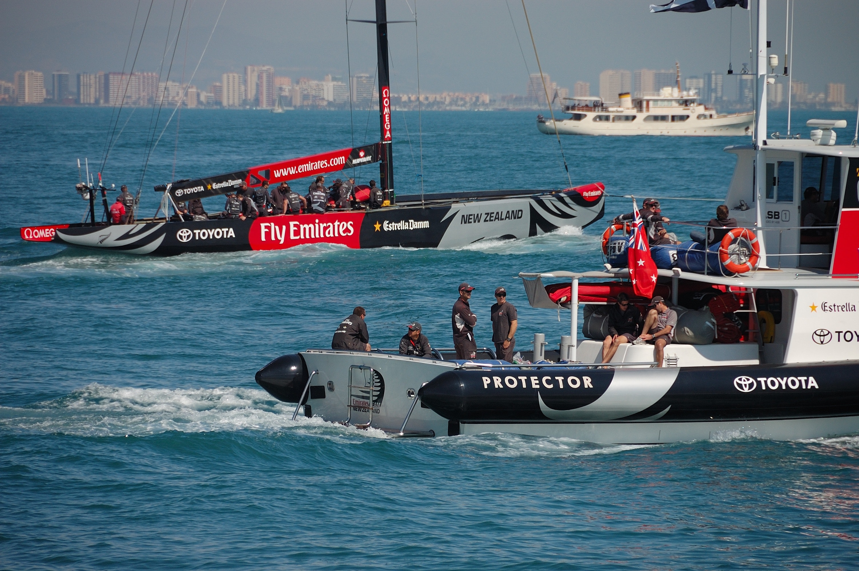america's cup yacht auckland